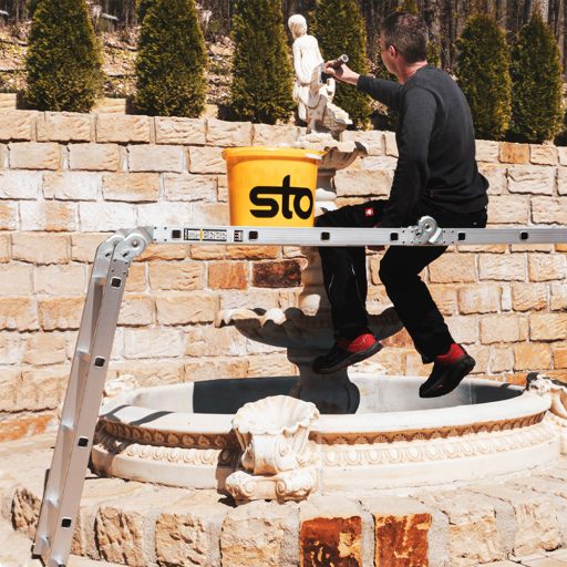 6 az 1-ben csuklós alumínium létra