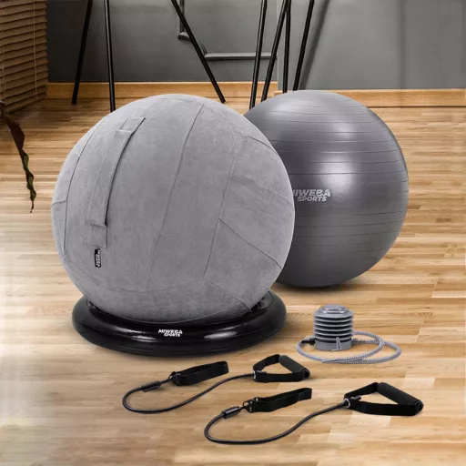 4 részes fitnesz labda készlet 65cm