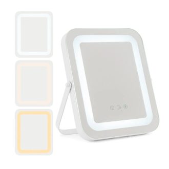 Asztali kozmetikai tükör világítással