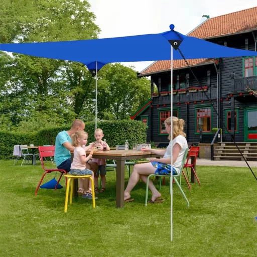 Hordozható napvédő 4db homokzsákkal 2,3x2x2m UV50+