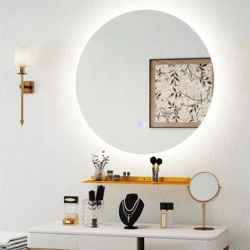 60 cm-es, LED-es fürdőszobai tükör
