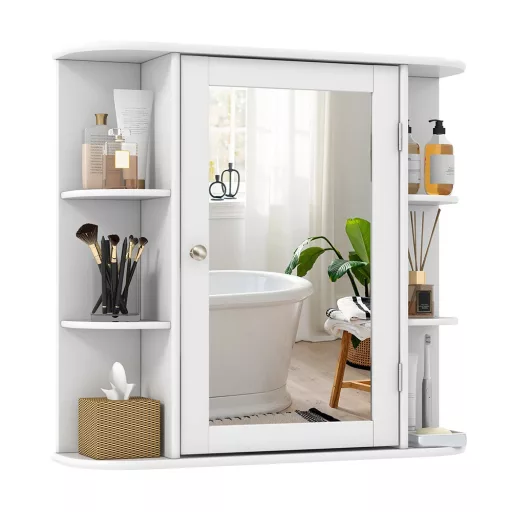 Fürdőszobai tükrös tárolószekrény