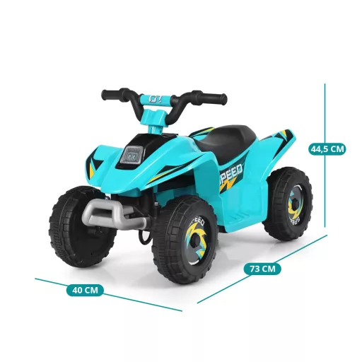 Akkumulátoros gyermek quad 6V, kék
