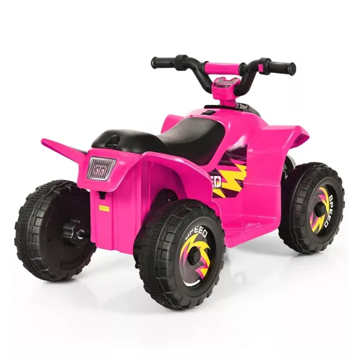 Akkumulátoros gyermek quad, rózsaszín