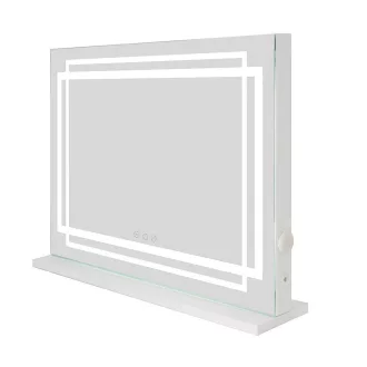 LED-es sminktükör 58 x 12 x 48 cm
