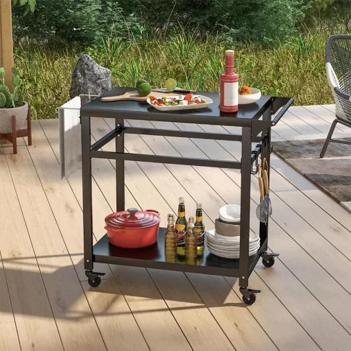 Kültéri grillkocsi