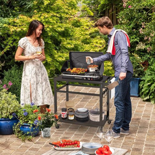 Kültéri grillkocsi