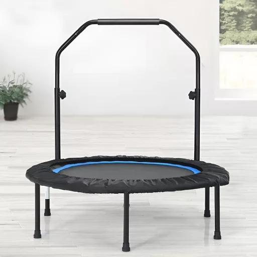 Fitnesz trambulin fogantyúval
