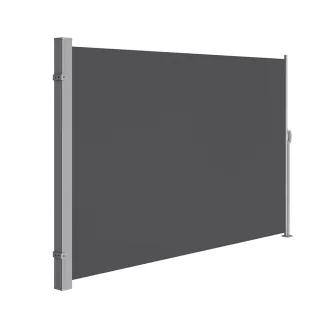 Kihúzható árnyékolófal,  szürke 160x350cm